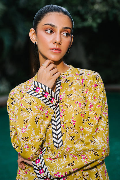 Zellbury | Unstitched 2 Piece Khaddar | Shirt Shalwar - 0164 - Libasekhas