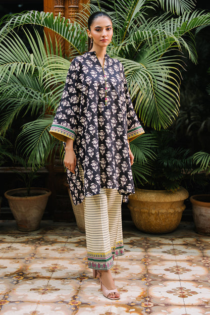 Zellbury | Unstitched 2 Piece Khaddar | Shirt Shalwar - 0166 - Libasekhas