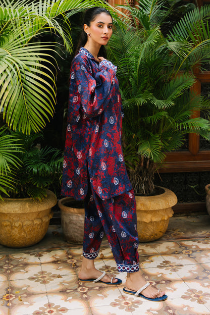Zellbury | Unstitched 2 Piece Viscose | Shirt Shalwar - 0169 - Libasekhas