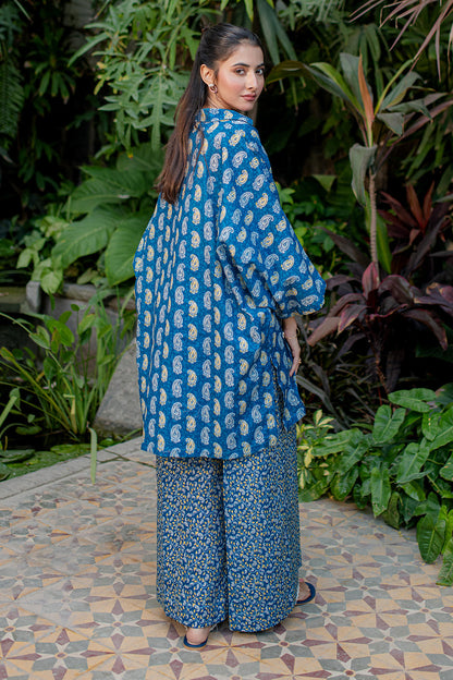 Zellbury | Unstitched 2 Piece Khaddar | Shirt Shalwar - 0255 - Libasekhas