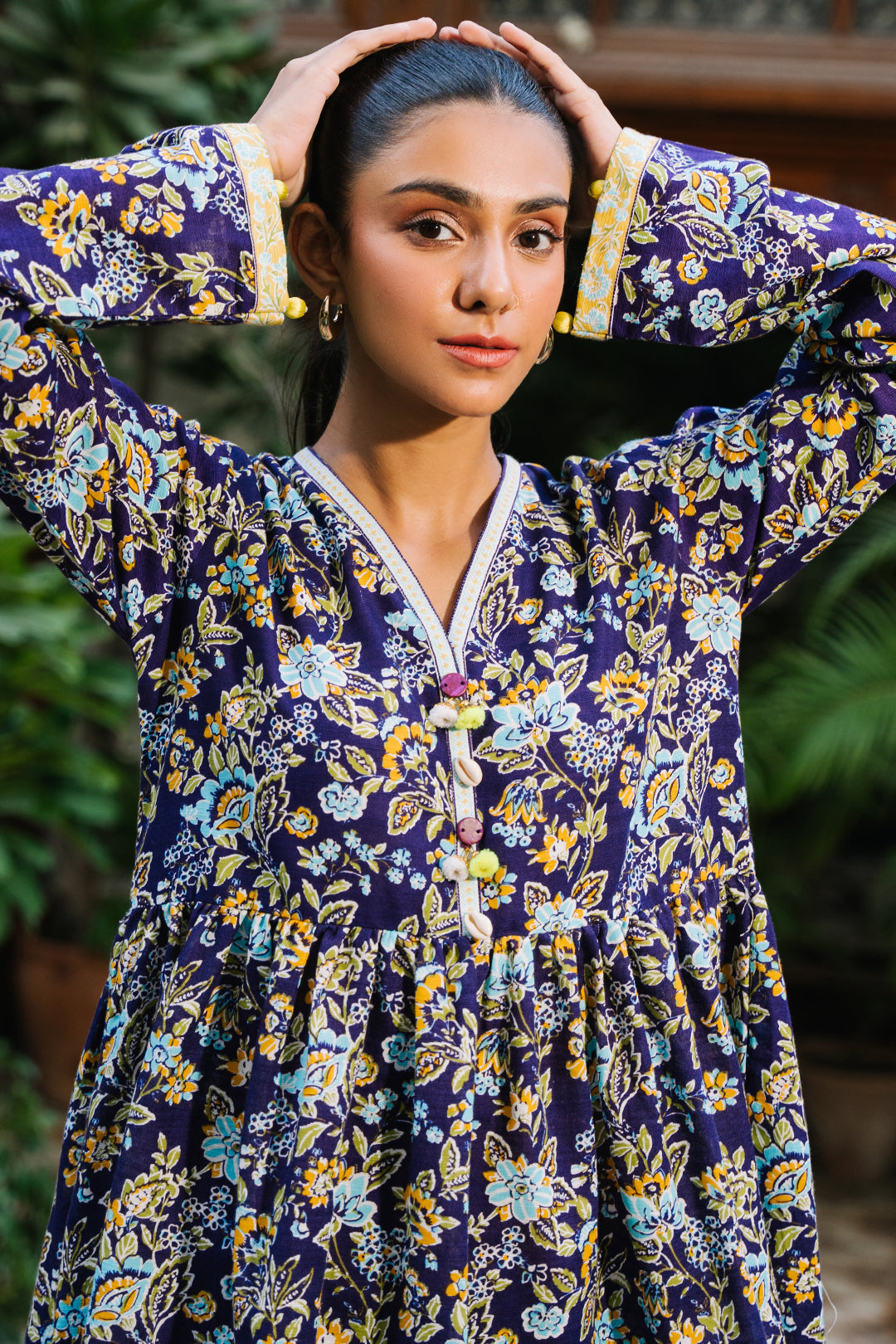 Zellbury | Unstitched 2 Piece Khaddar | Shirt Shalwar - 0257 - Libasekhas
