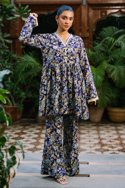 Zellbury | Unstitched 2 Piece Khaddar | Shirt Shalwar - 0257 - Libasekhas