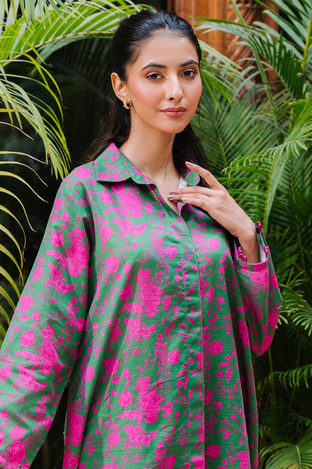 Zellbury | Unstitched 2 Piece Khaddar | Shirt Shalwar - 0258 - Libasekhas