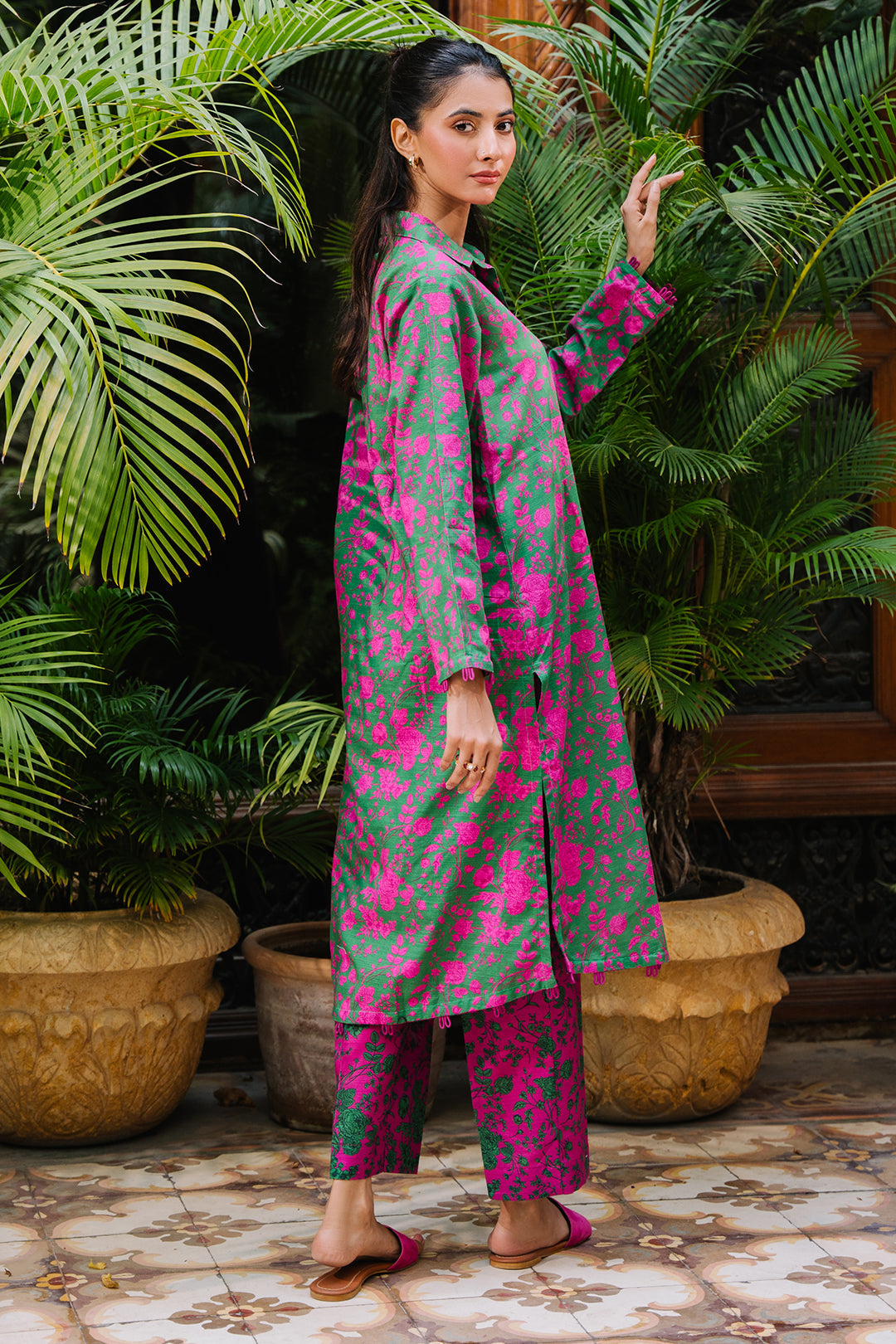 Zellbury | Unstitched 2 Piece Khaddar | Shirt Shalwar - 0258 - Libasekhas