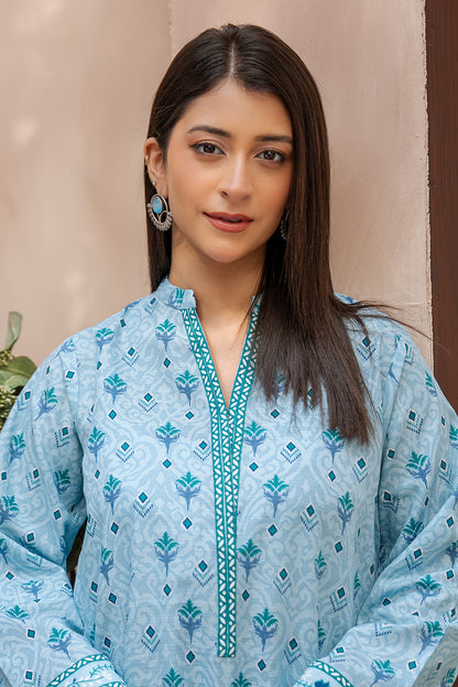 Zellbury | Unstitched 2 Piece Khaddar | Shirt Shalwar - 0337 - Libasekhas