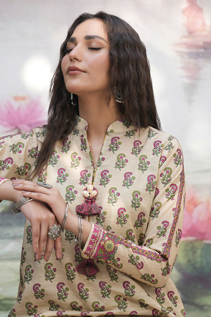 Zellbury | Unstitched 2 Piece Khaddar | Shirt Shalwar - 0338 - Libasekhas
