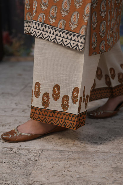 Zellbury | Unstitched 2 Piece Khaddar | Shirt Shalwar - 0339 - Libasekhas