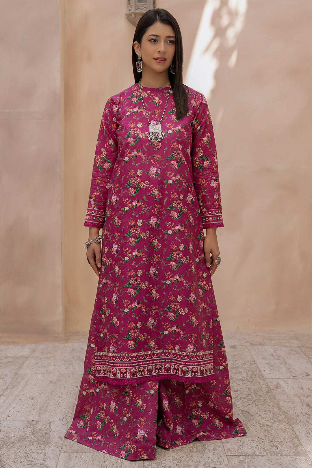 Zellbury | Unstitched 2 Piece Khaddar | Shirt Shalwar - 0340 - Libasekhas
