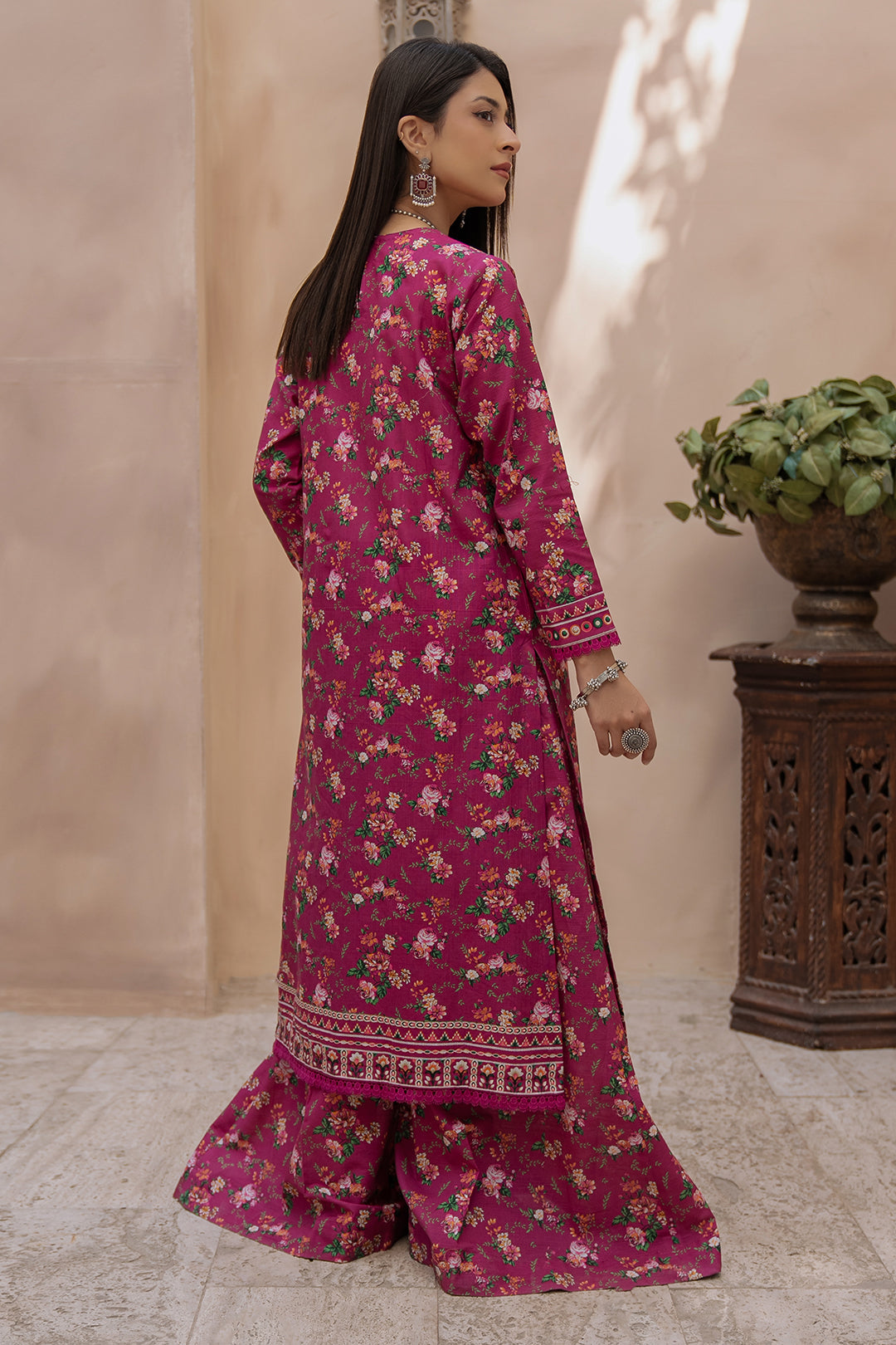 Zellbury | Unstitched 2 Piece Khaddar | Shirt Shalwar - 0340 - Libasekhas