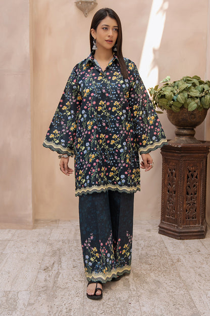 Zellbury | Unstitched 2 Piece Khaddar | Shirt Shalwar - 0341 - Libasekhas