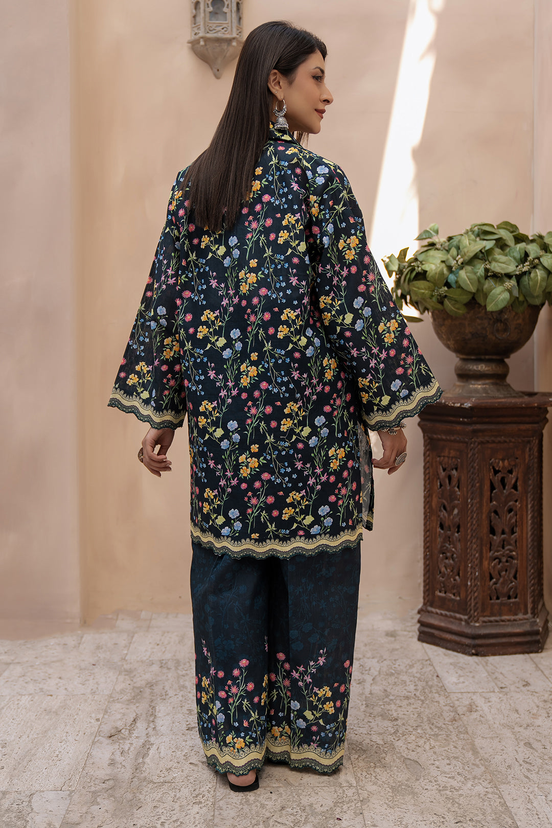 Zellbury | Unstitched 2 Piece Khaddar | Shirt Shalwar - 0341 - Libasekhas