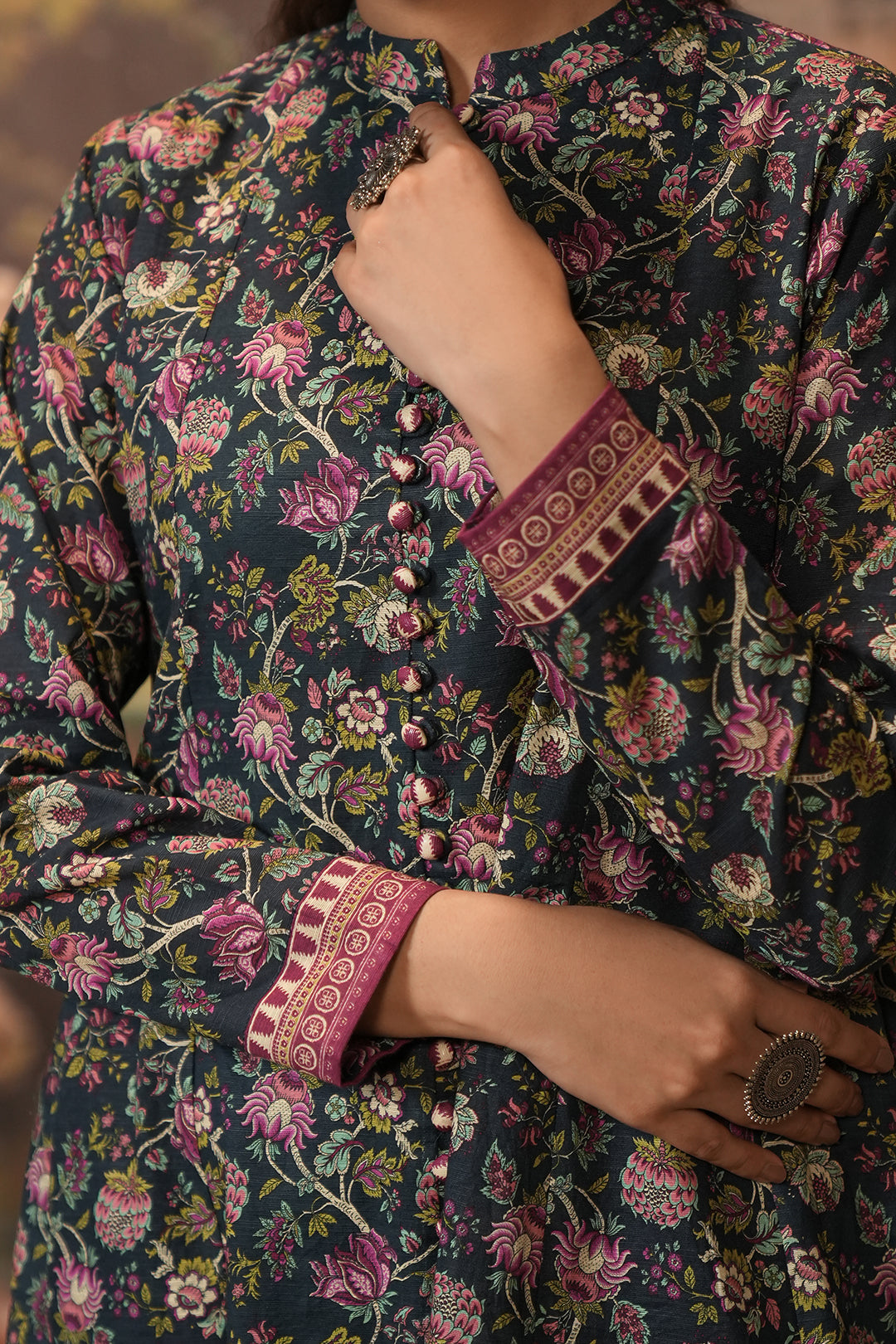 Zellbury | Unstitched 2 Piece Khaddar | Shirt Shalwar - 0345 - Libasekhas
