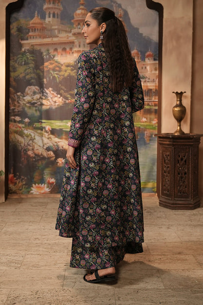 Zellbury | Unstitched 2 Piece Khaddar | Shirt Shalwar - 0345 - Libasekhas