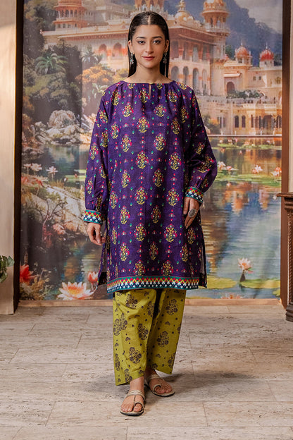 Zellbury | Unstitched 2 Piece Khaddar | Shirt Shalwar - 0429 - Libasekhas