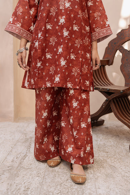 Zellbury | Unstitched 2 Piece Khaddar | Shirt Shalwar - 0434 - Libasekhas