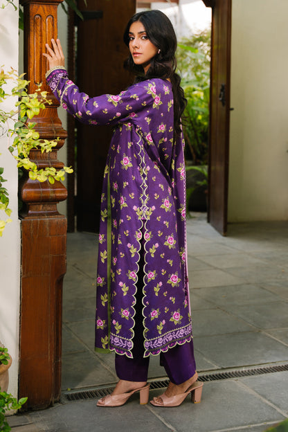 Zellbury | Unstitched 3 Piece Viscose | Shirt Shalwar Dupatta - 0188 - Libasekhas