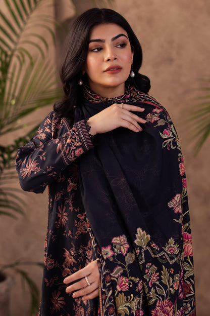 Zellbury | Unstitched 3 Piece Viscose | Shirt Shalwar Dupatta - 0200 - Libasekhas