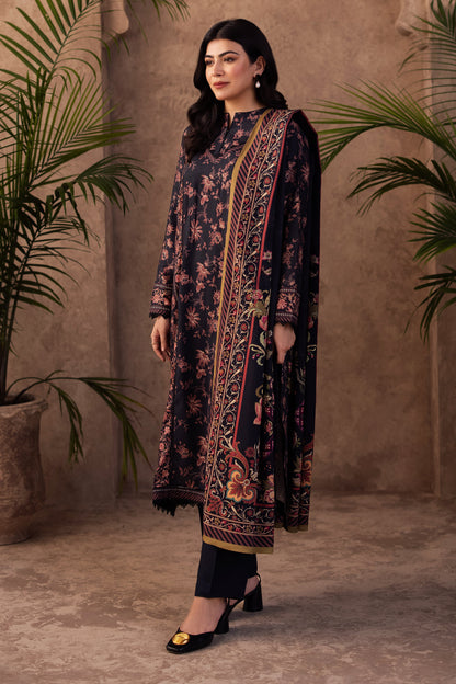 Zellbury | Unstitched 3 Piece Viscose | Shirt Shalwar Dupatta - 0200 - Libasekhas