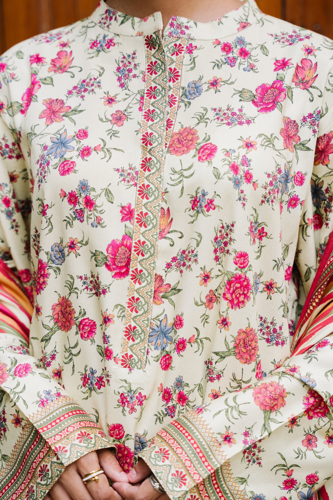 Zellbury | Unstitched 3 Piece Viscose | Shirt Shalwar Dupatta - 0216 - Libasekhas