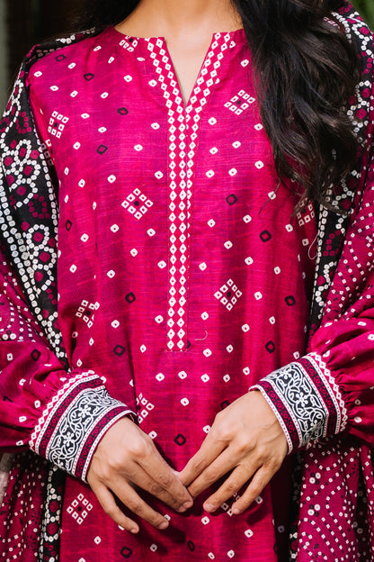 Zellbury | Unstitched 3 Piece Khaddar | Shirt Shalwar Dupatta - 0269 - Libasekhas