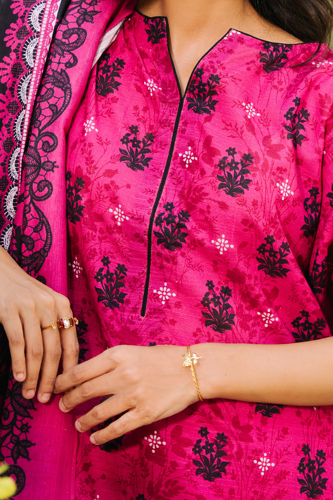 Zellbury | Unstitched 3 Piece Khaddar | Shirt Shalwar Dupatta - 0272 - Libasekhas