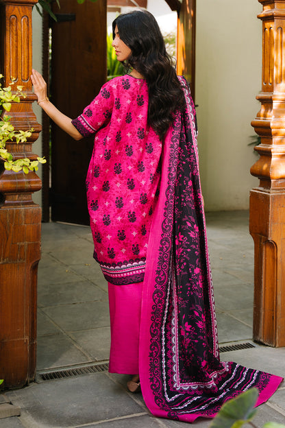 Zellbury | Unstitched 3 Piece Khaddar | Shirt Shalwar Dupatta - 0272 - Libasekhas