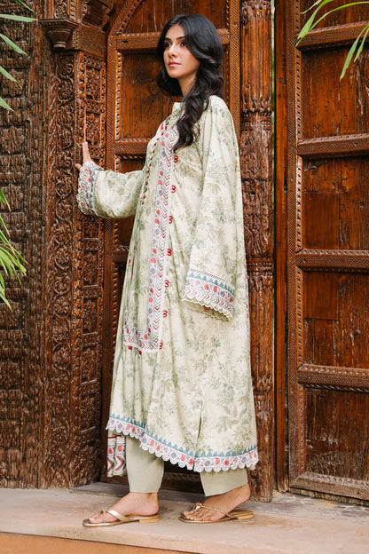 Zellbury | Unstitched 3 Piece Viscose | Shirt Shalwar Dupatta - 0278 - Libasekhas