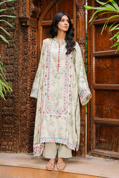 Zellbury | Unstitched 3 Piece Viscose | Shirt Shalwar Dupatta - 0278 - Libasekhas