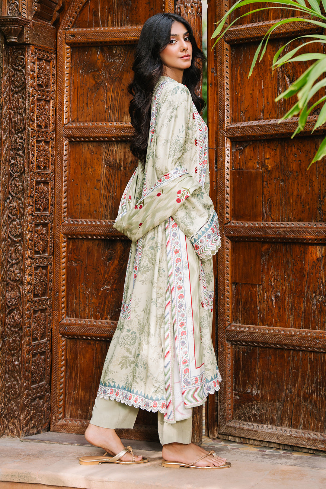 Zellbury | Unstitched 3 Piece Viscose | Shirt Shalwar Dupatta - 0278 - Libasekhas
