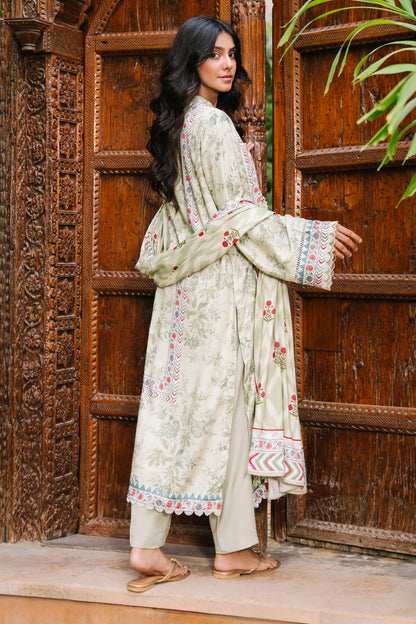 Zellbury | Unstitched 3 Piece Viscose | Shirt Shalwar Dupatta - 0278 - Libasekhas