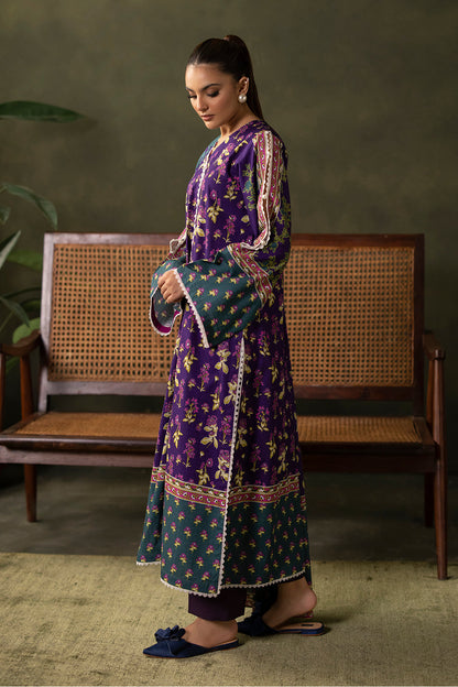 Zellbury | Unstitched 3 Piece Khaddar | Shirt Shalwar Dupatta - 0279 - Libasekhas