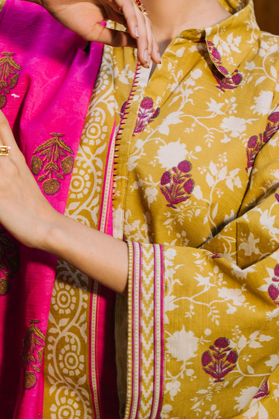 Zellbury | Unstitched 3 Piece Khaddar | Shirt Shalwar Dupatta - 0282 - Libasekhas