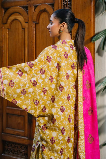 Zellbury | Unstitched 3 Piece Khaddar | Shirt Shalwar Dupatta - 0282 - Libasekhas