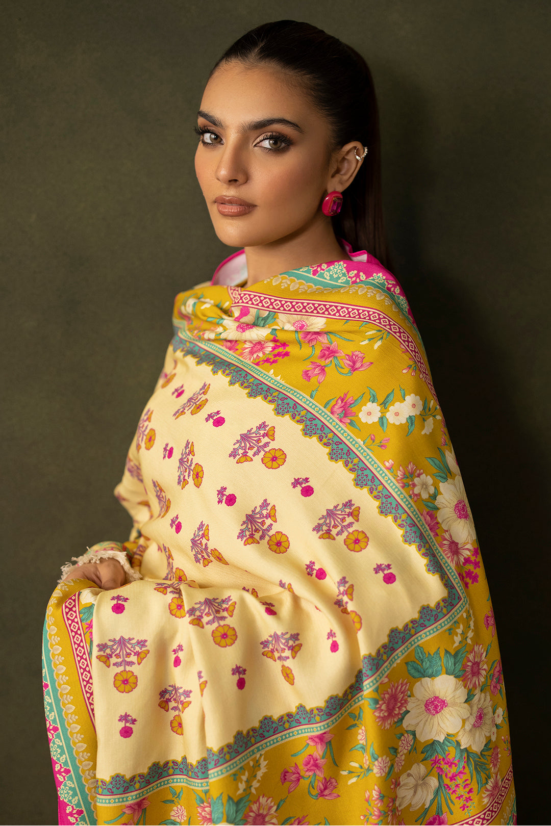 Zellbury | Unstitched 3 Piece Viscose | Shirt Shalwar Dupatta - 0289 - Libasekhas