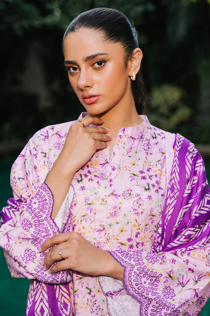 Zellbury | Unstitched 3 Piece Viscose | Shirt Shalwar Dupatta - 0295 - Libasekhas