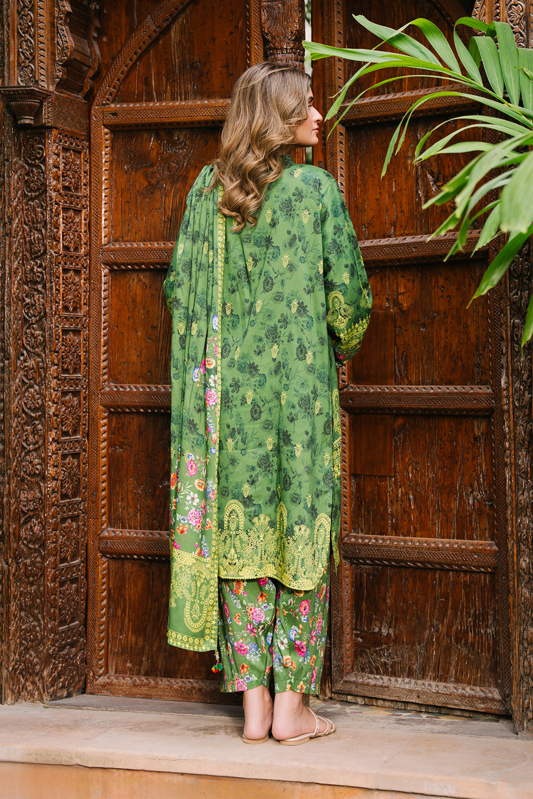 Zellbury | Unstitched 3 Piece Viscose | Shirt Shalwar Dupatta - 0305 - Libasekhas