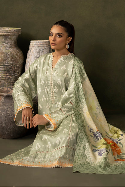 Zellbury | Unstitched 3 Piece Viscose | Shirt Shalwar Dupatta - 0306 - Libasekhas