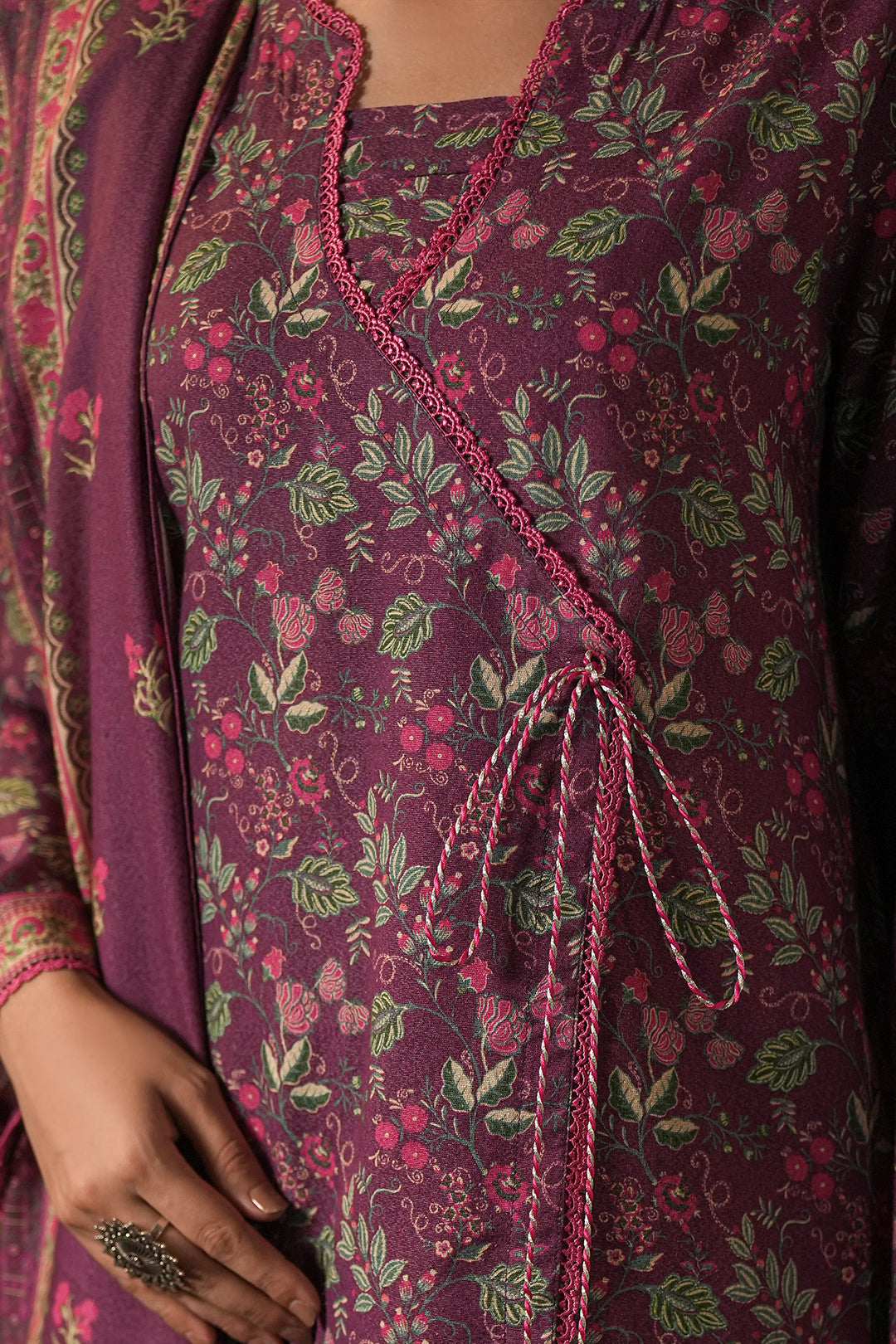Zellbury | Unstitched 3 Piece Karandi | Shirt Shalwar Dupatta - 0377 - Libasekhas