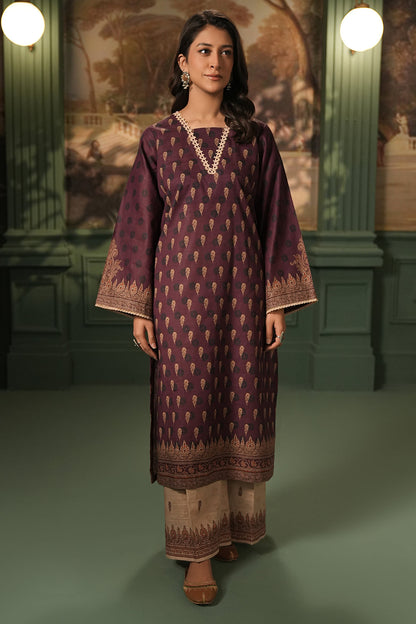 Zellbury | Unstitched 3 Piece Khaddar | Shirt Shalwar Dupatta - 0396 - Libasekhas