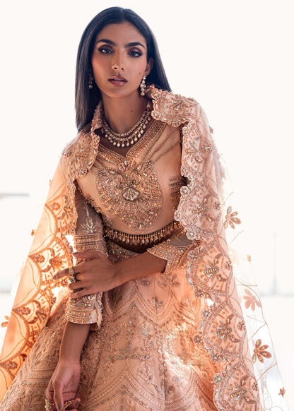 Waqas Shah | Amariage Luxury Formals | Coral Bliss - House Of Anaya