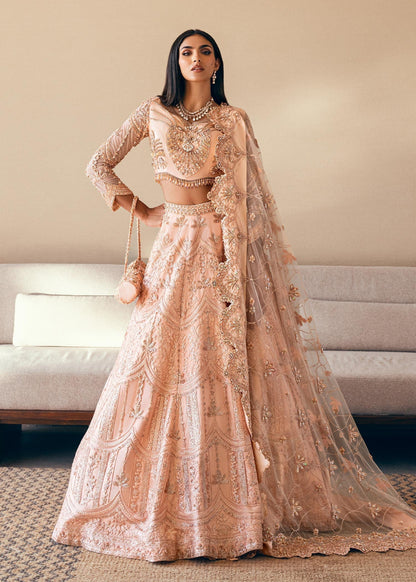 Waqas Shah | Amariage Luxury Formals | Coral Bliss - House Of Anaya