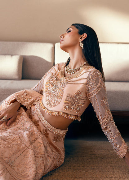 Waqas Shah | Amariage Luxury Formals | Coral Bliss - House Of Anaya