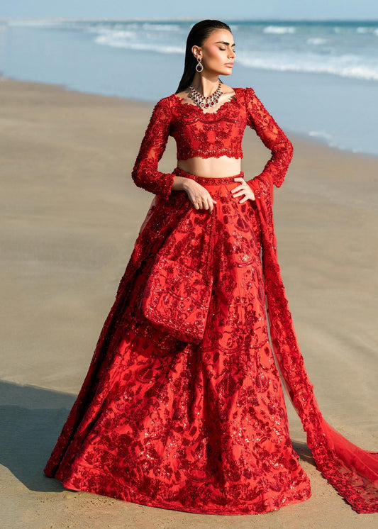 Waqas Shah | Amariage Luxury Formals | Ruby - House Of Anaya