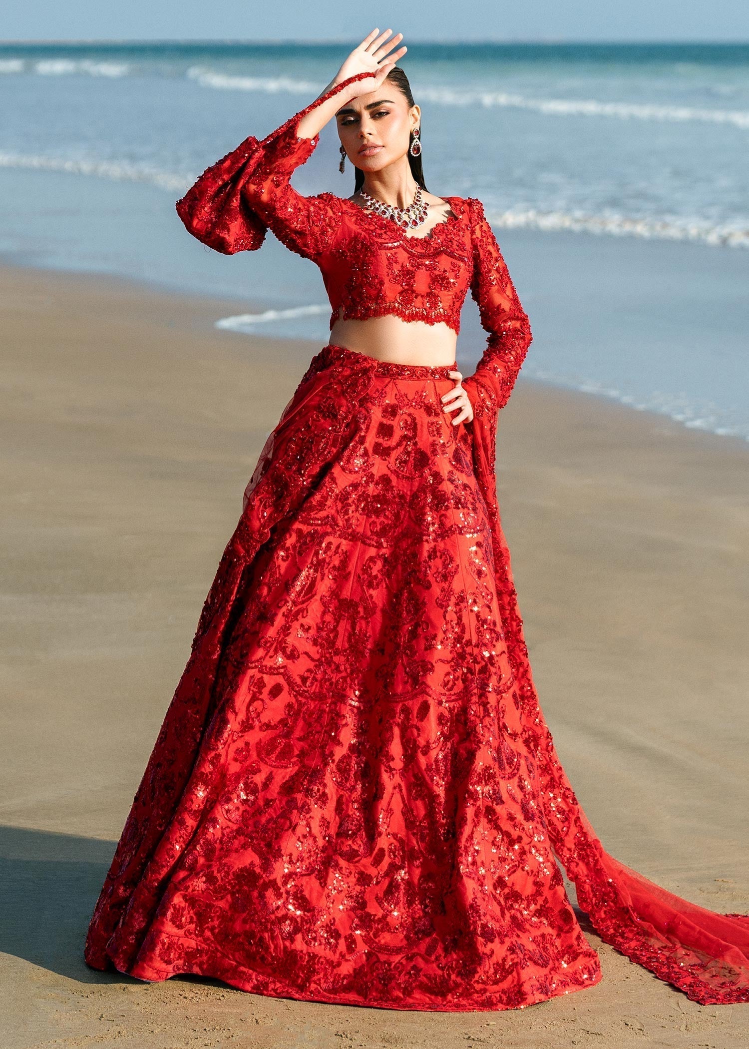 Waqas Shah | Amariage Luxury Formals | Ruby - House Of Anaya