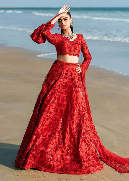 Waqas Shah | Amariage Luxury Formals | Ruby - House Of Anaya