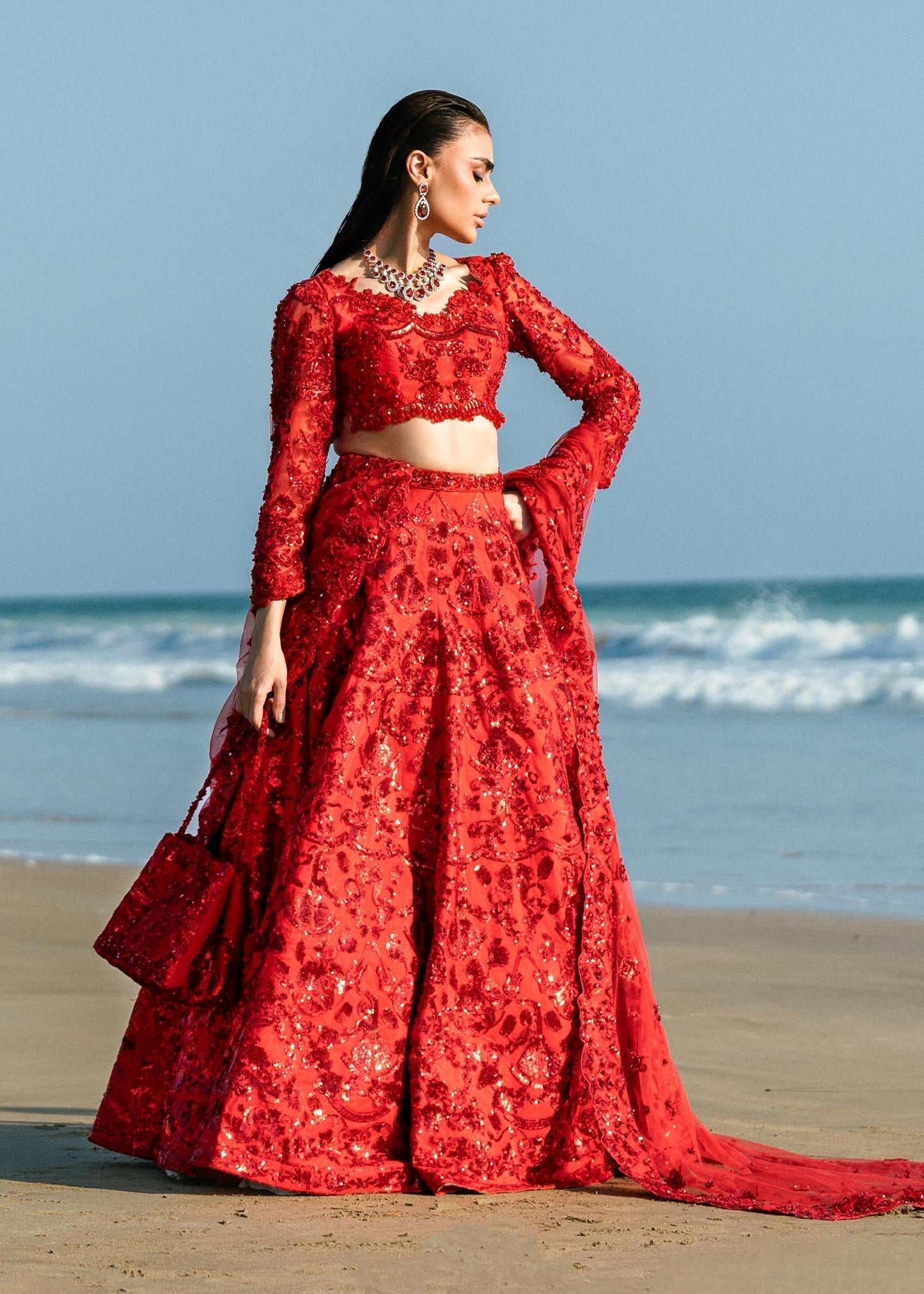 Waqas Shah | Amariage Luxury Formals | Ruby - House Of Anaya