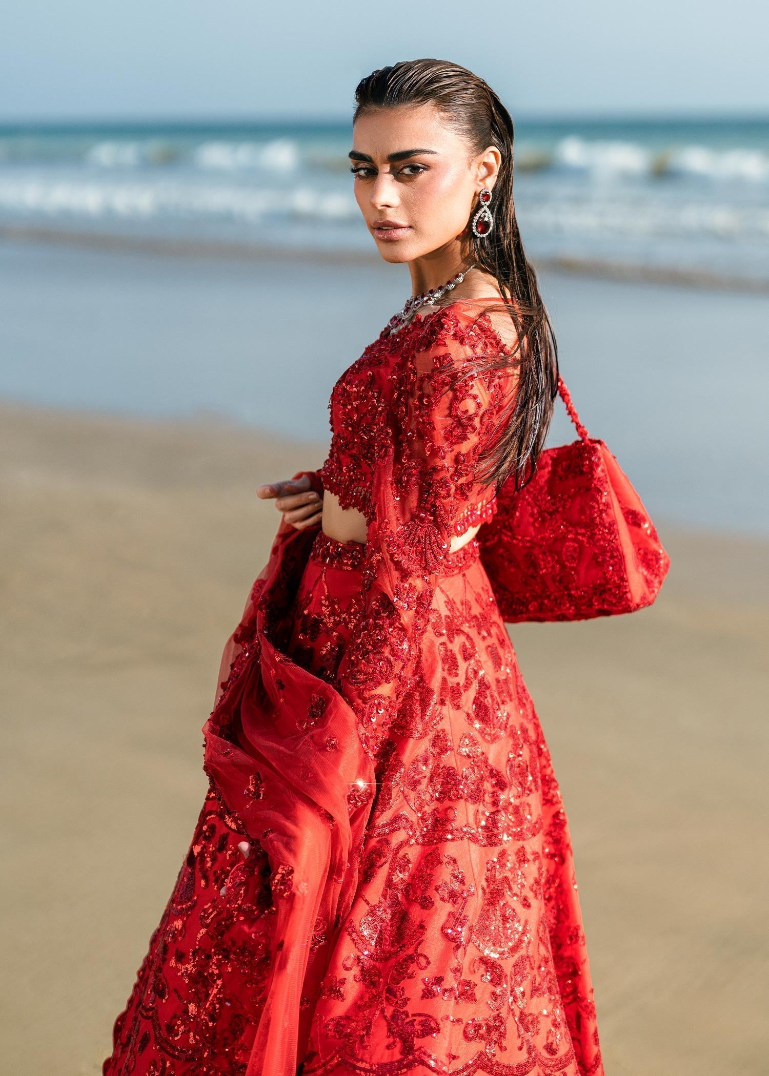Waqas Shah | Amariage Luxury Formals | Ruby - House Of Anaya