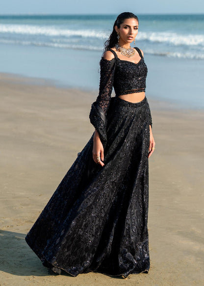 Waqas Shah | Amariage Luxury Formals | Black Musk - House Of Anaya