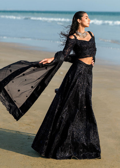 Waqas Shah | Amariage Luxury Formals | Black Musk - House Of Anaya