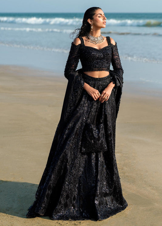 Waqas Shah | Amariage Luxury Formals | Black Musk - House Of Anaya